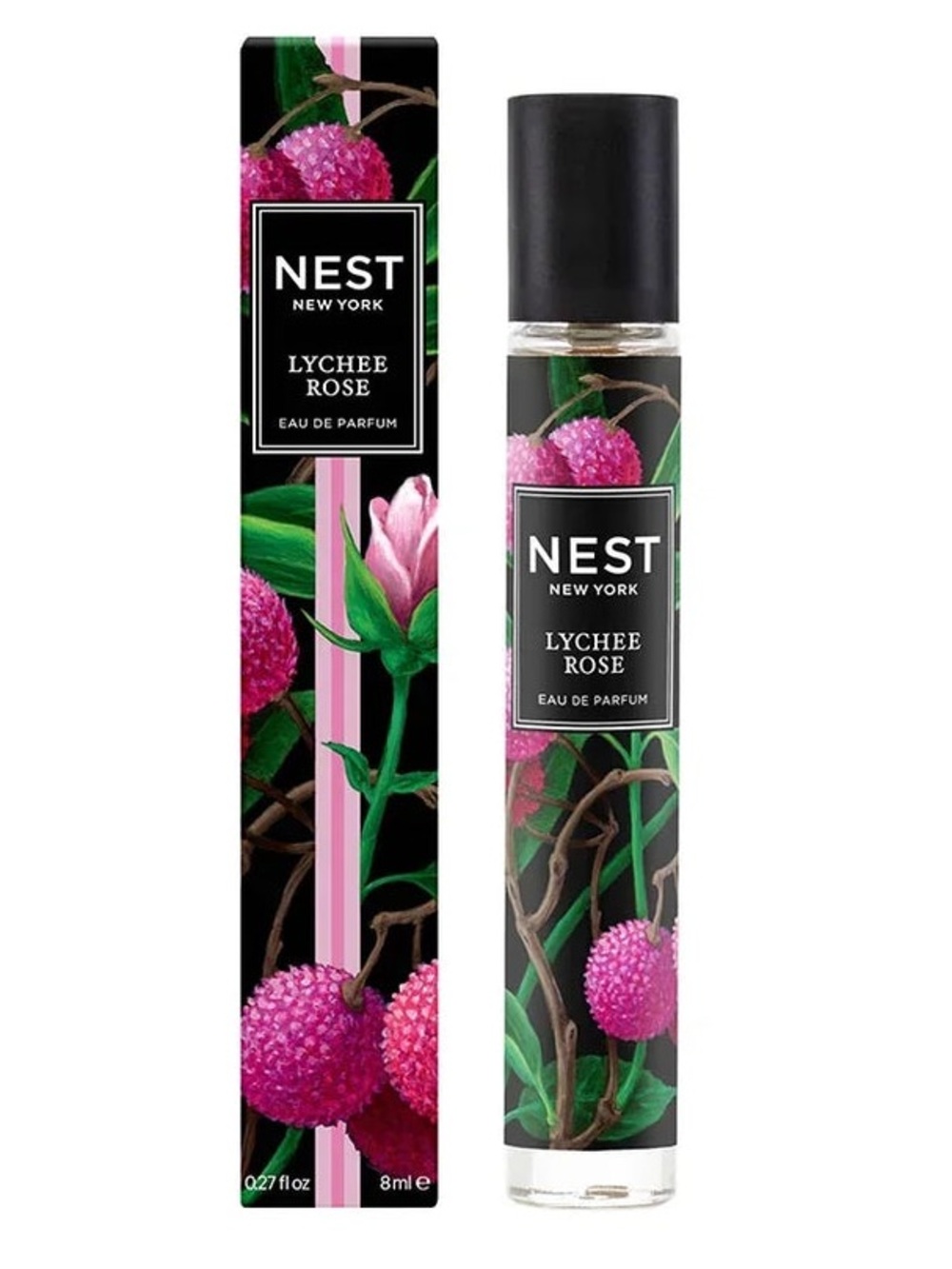 NEST New York LYCHEE ROSE EDP Travel Size Spray 0.27 Oz. NEW IN BOX!